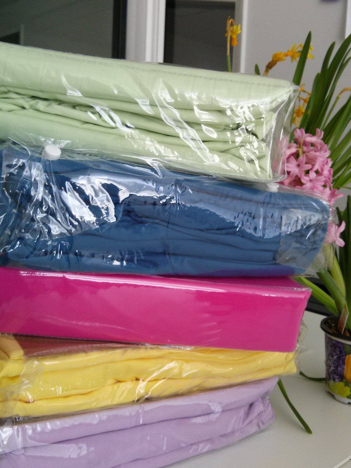 Tache Microfiber Sunny Yellow Bed Sheet Set