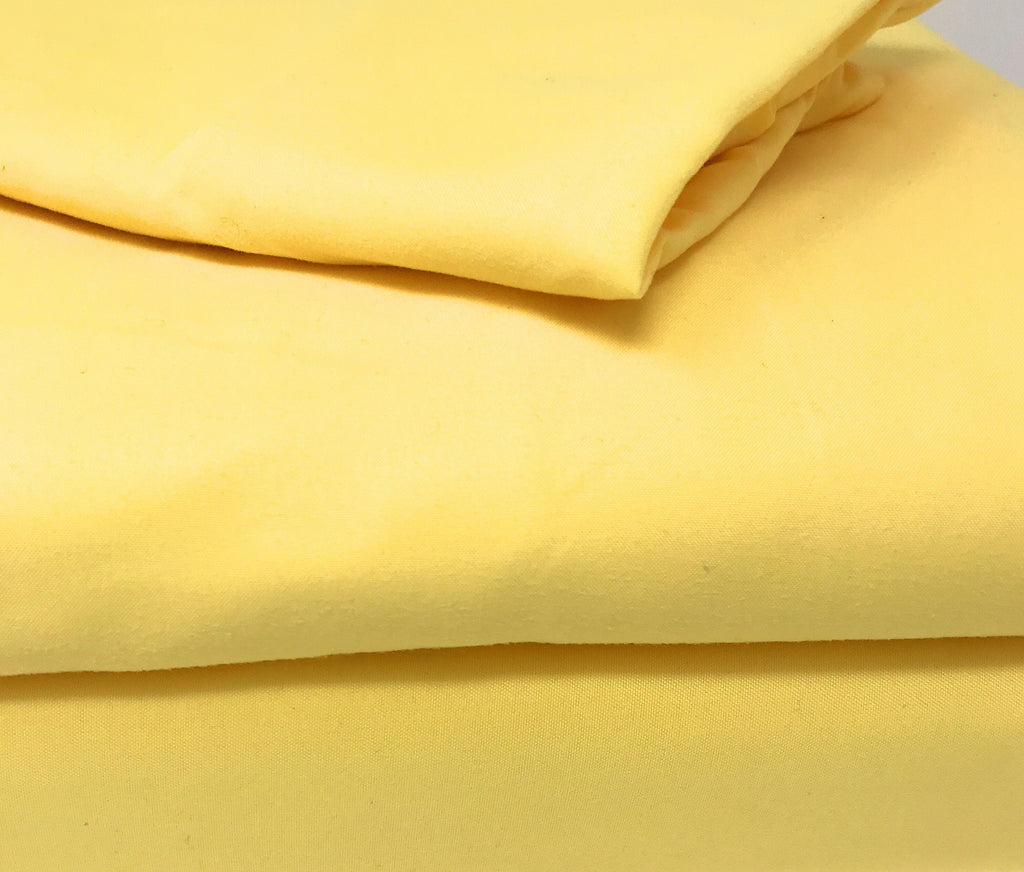 Tache Microfiber Sunny Yellow Bed Sheet Set