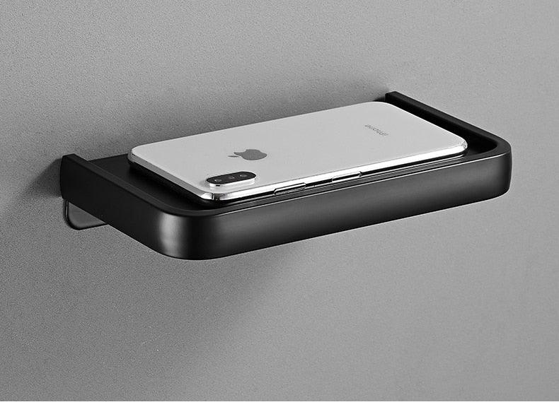 Black Stainless Steel Toilet Paper Holder