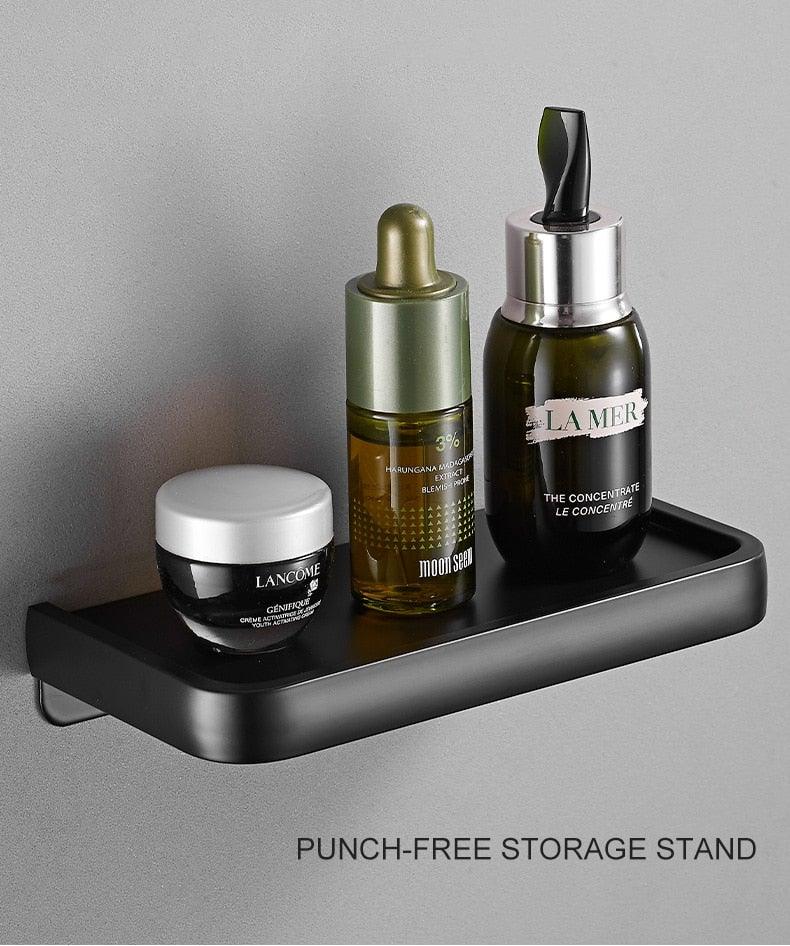 Black Stainless Steel Toilet Paper Holder