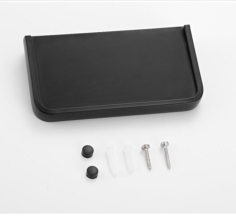 Black Stainless Steel Toilet Paper Holder