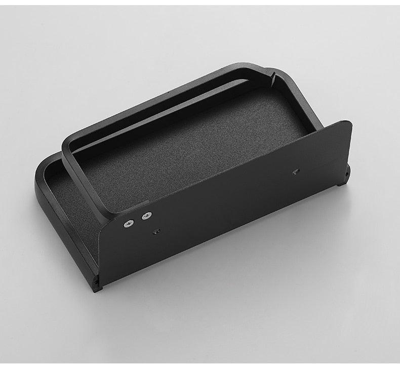 Black Stainless Steel Toilet Paper Holder