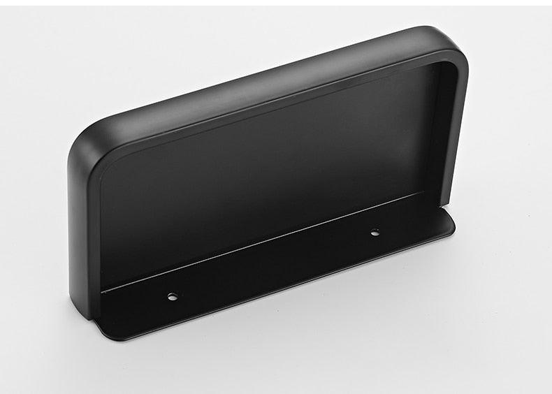 Black Stainless Steel Toilet Paper Holder