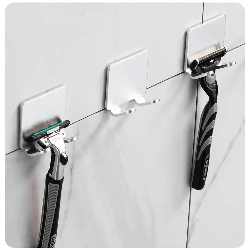2 Pcs Razor Holder Hook