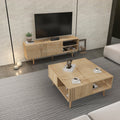 Modern Living Room Furniture Set – Coffee Table &amp; TV Stand