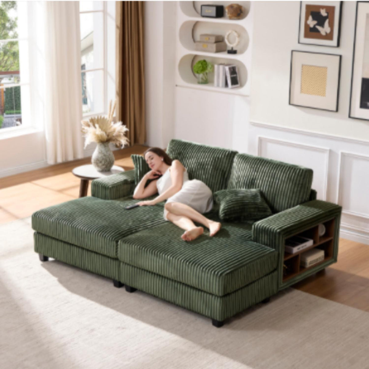 Convertible Sectional Sofa, Sleeper
