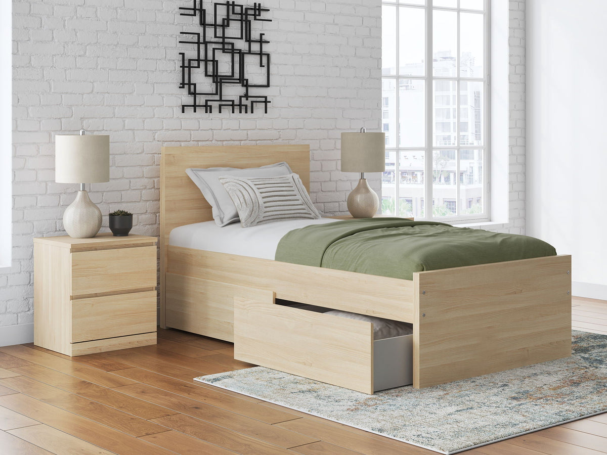 Onita - Panel Platform Beds