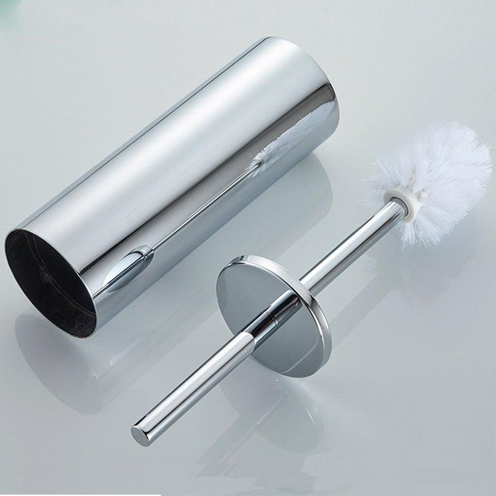 Wall Mounted Stainless Steel Toilet Cleaning Brush Holder