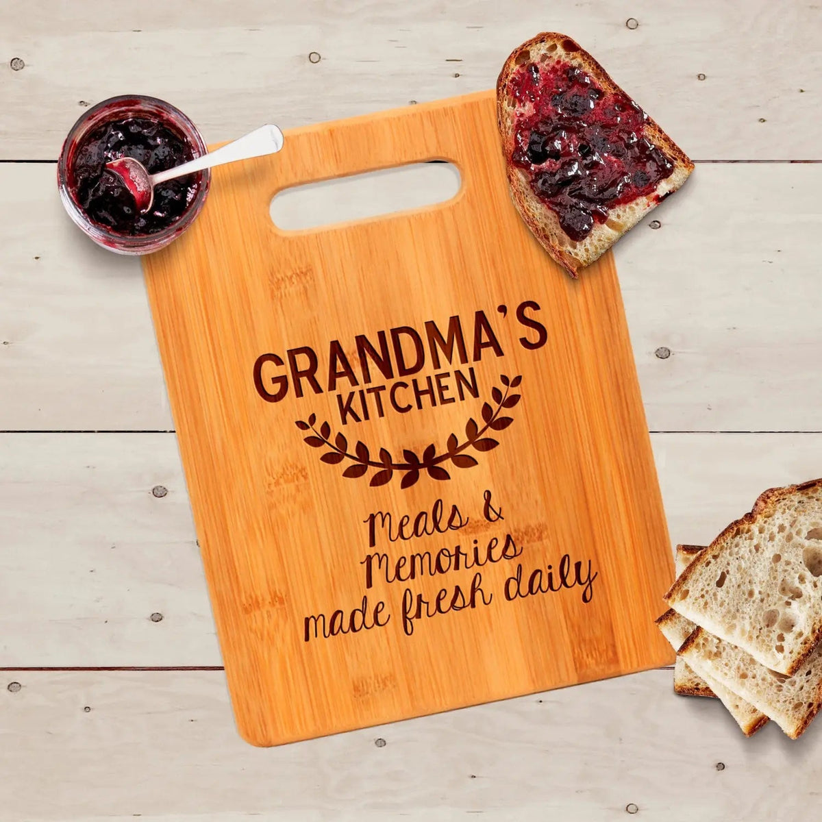 Grandma's Kitchen Cutting Board - Personalized