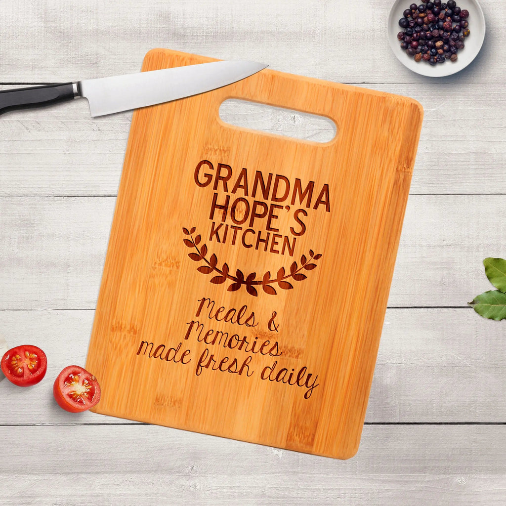 Grandma's Kitchen Cutting Board - Personalized