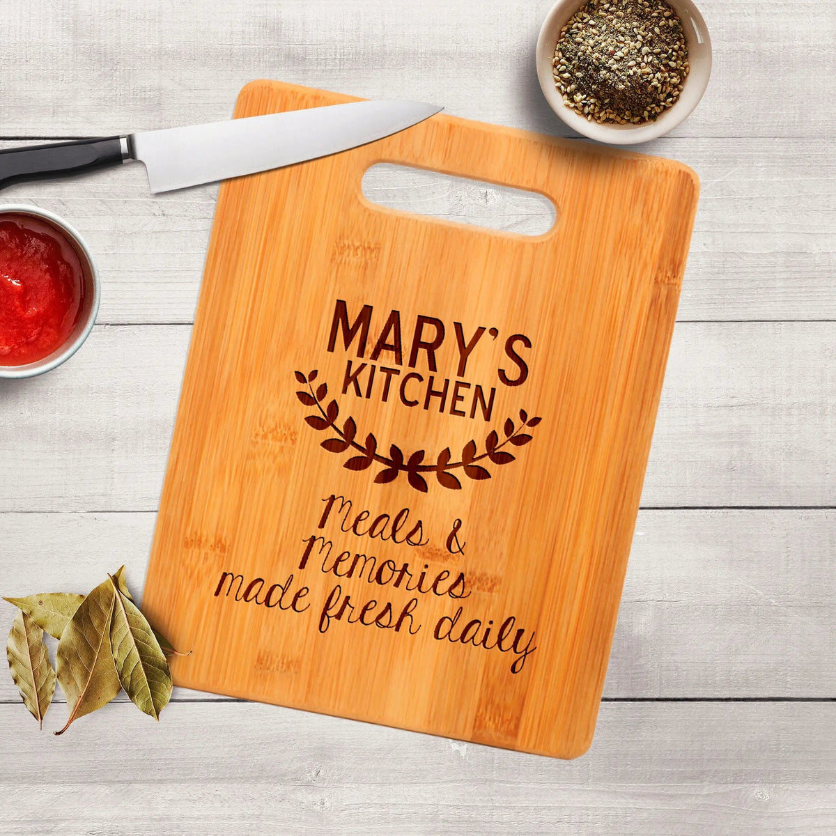 Grandma's Kitchen Cutting Board - Personalized