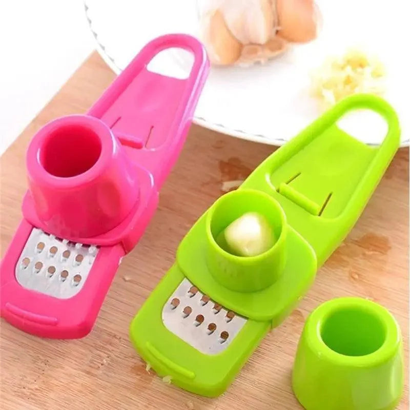 New Incredible Stainless Steel Garlic Press