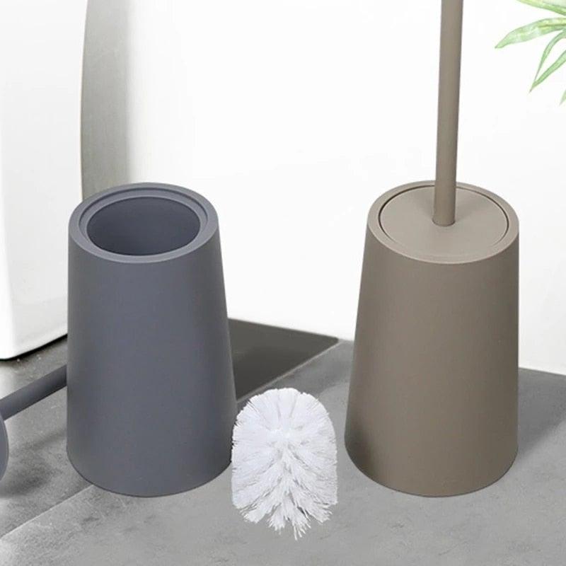Ceramic Toilet Brush Set