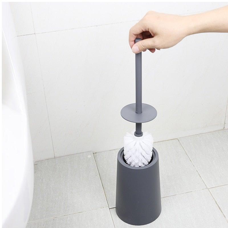 Ceramic Toilet Brush Set