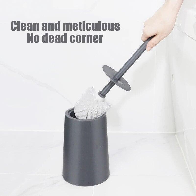Ceramic Toilet Brush Set