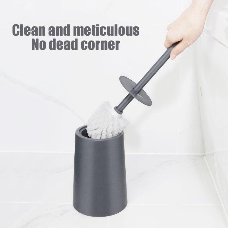 Ceramic Toilet Brush Set