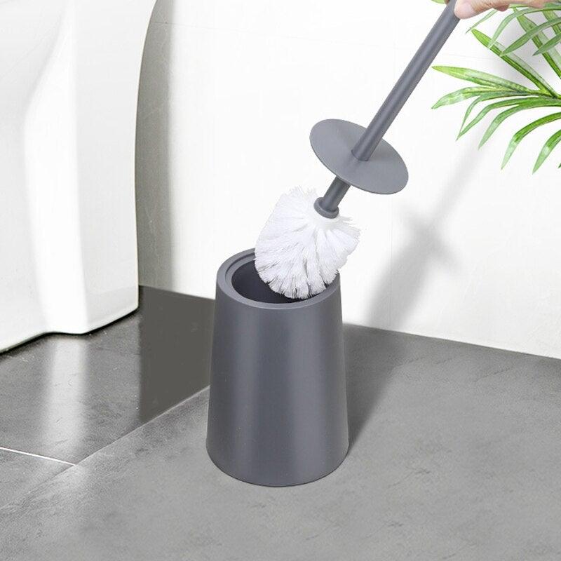 Ceramic Toilet Brush Set