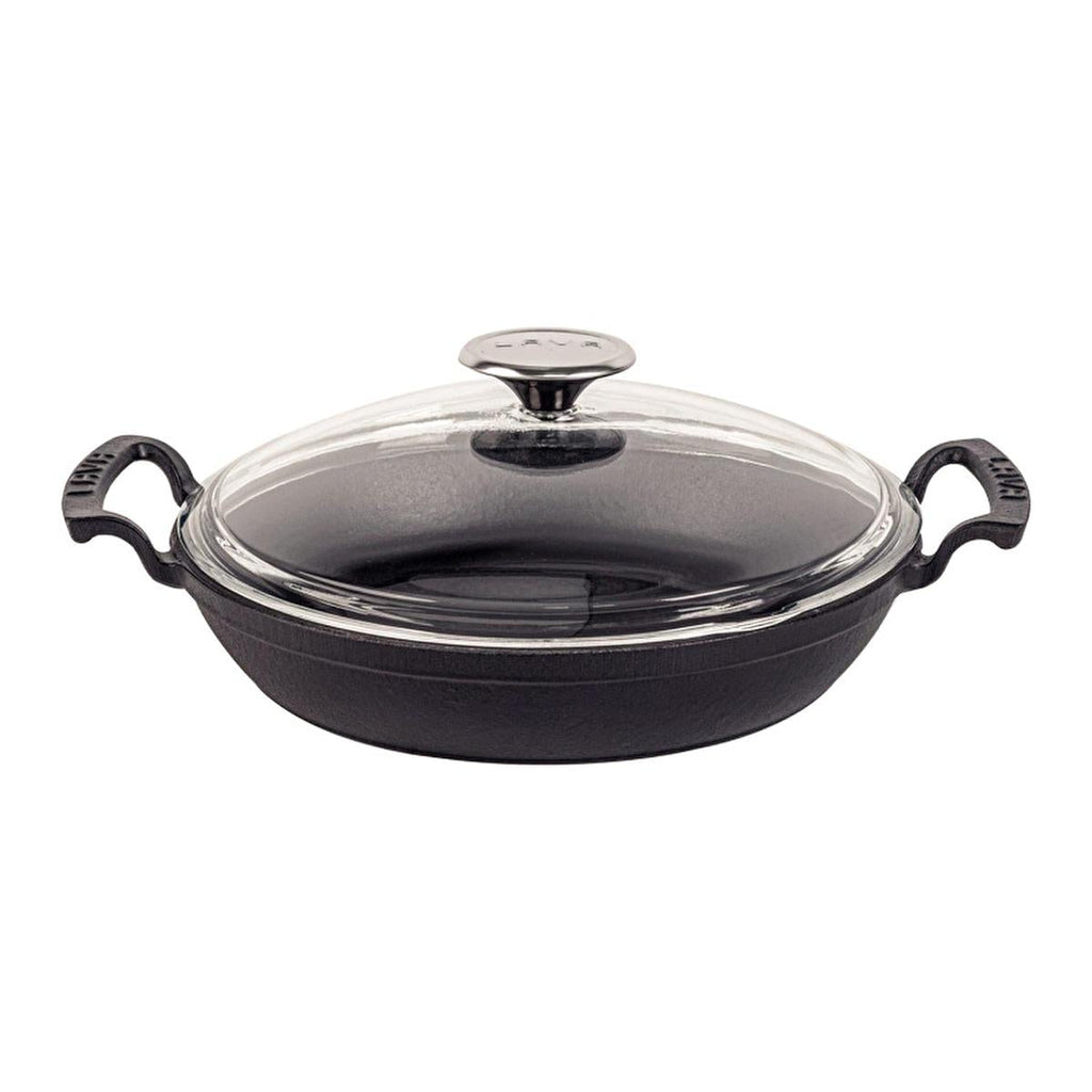 Lava Cookware - Round Cast Iron Pot with Glass Lid