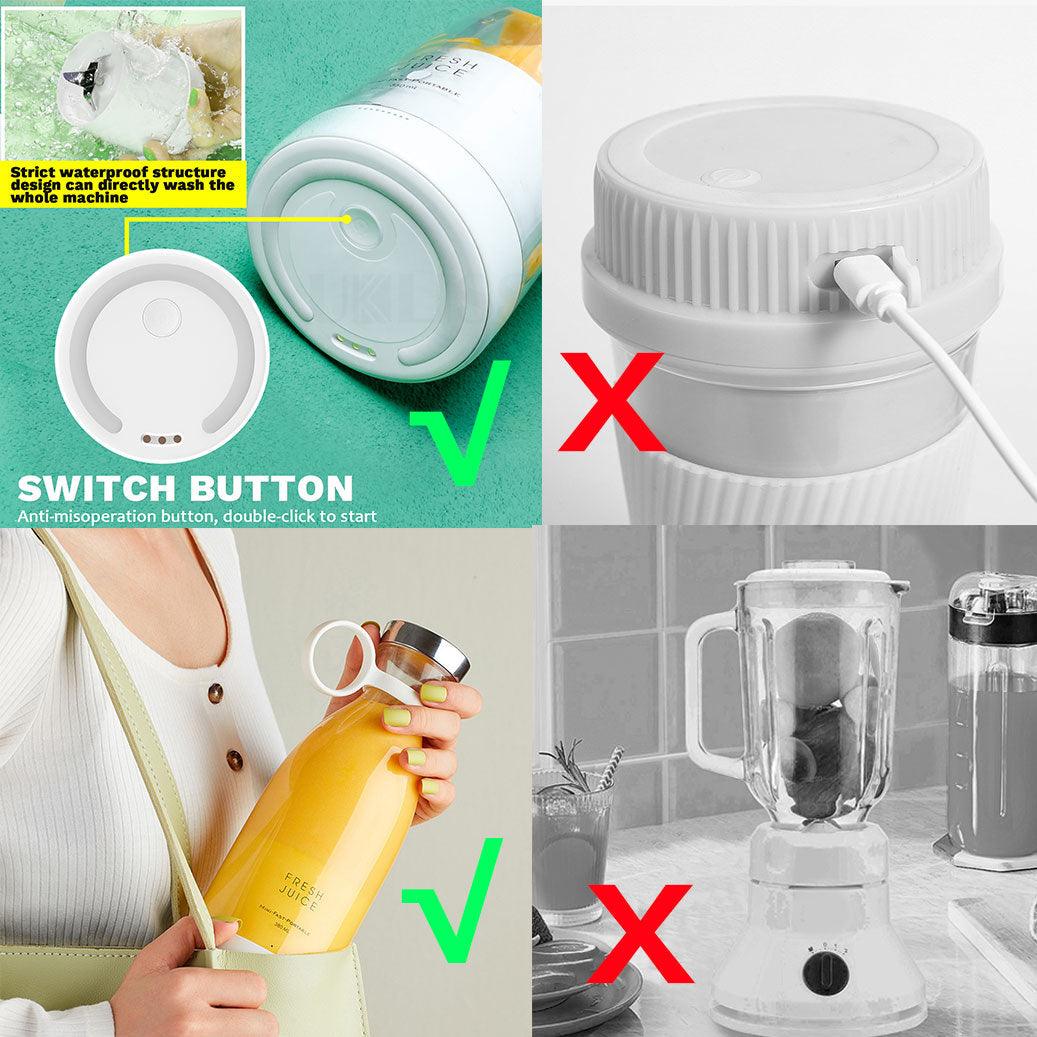 Portable Blender Juicer Bottle