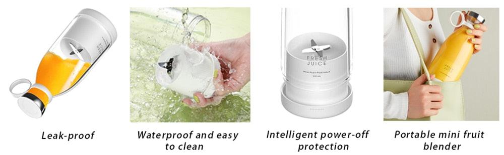 Portable Blender Juicer Bottle