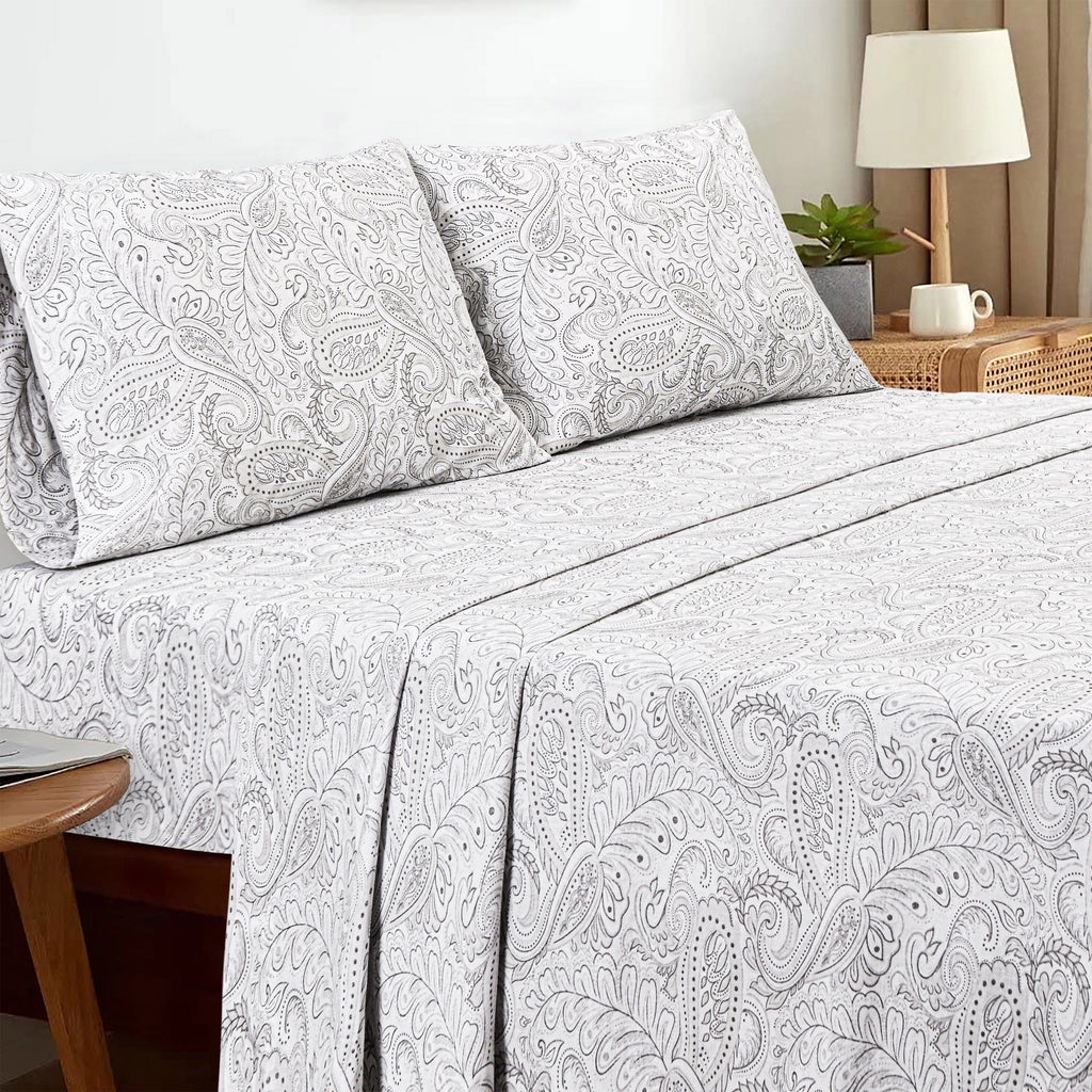 Sleepdown 100% Cotton Bed Sheet Set