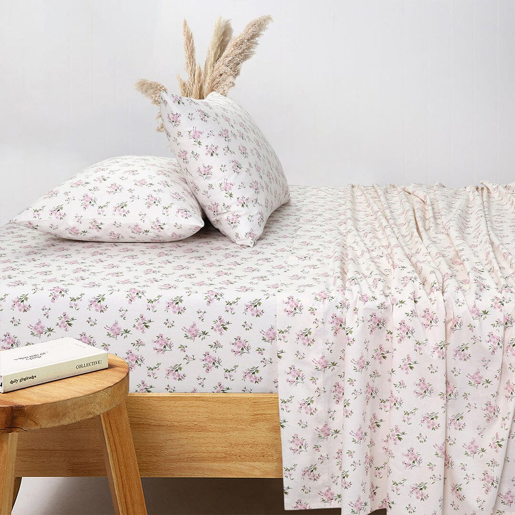 Sleepdown 100% Cotton Bed Sheet Set