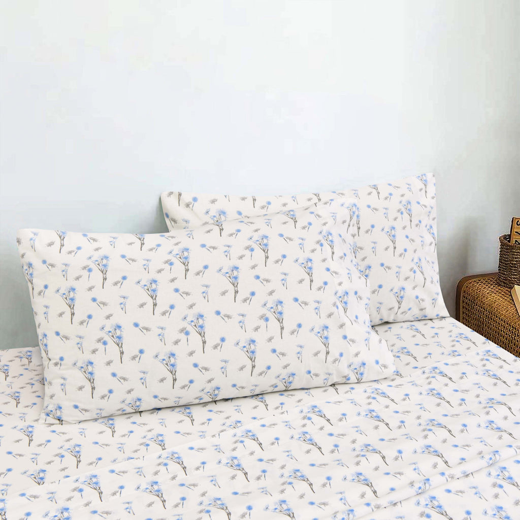 Sleepdown 100% Cotton Bed Sheet Set