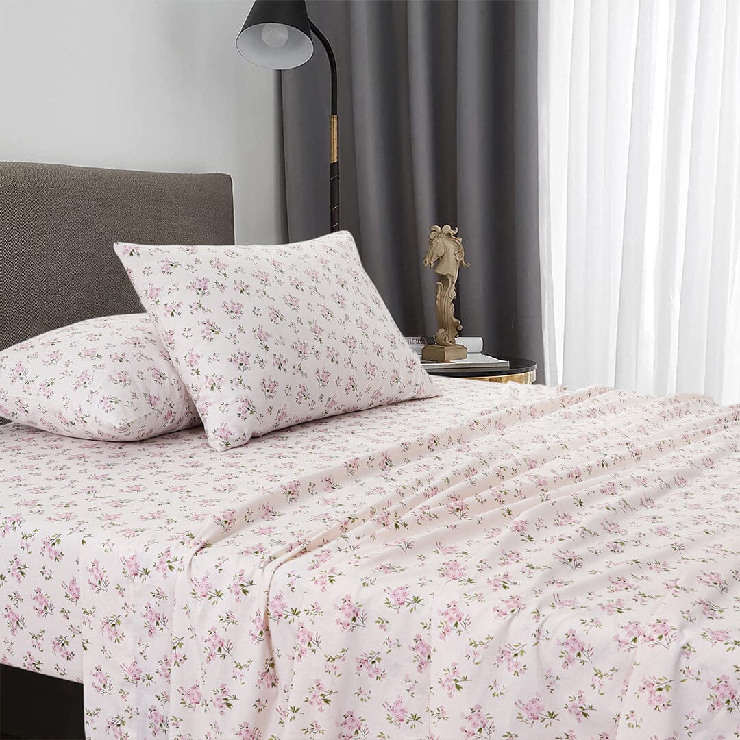 Sleepdown 100% Cotton Bed Sheet Set