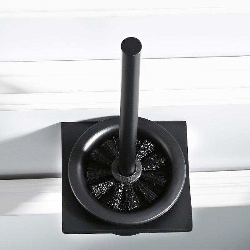 Stainless Steel Toilet Brush Holder Black