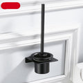 Stainless Steel Toilet Brush Holder Black