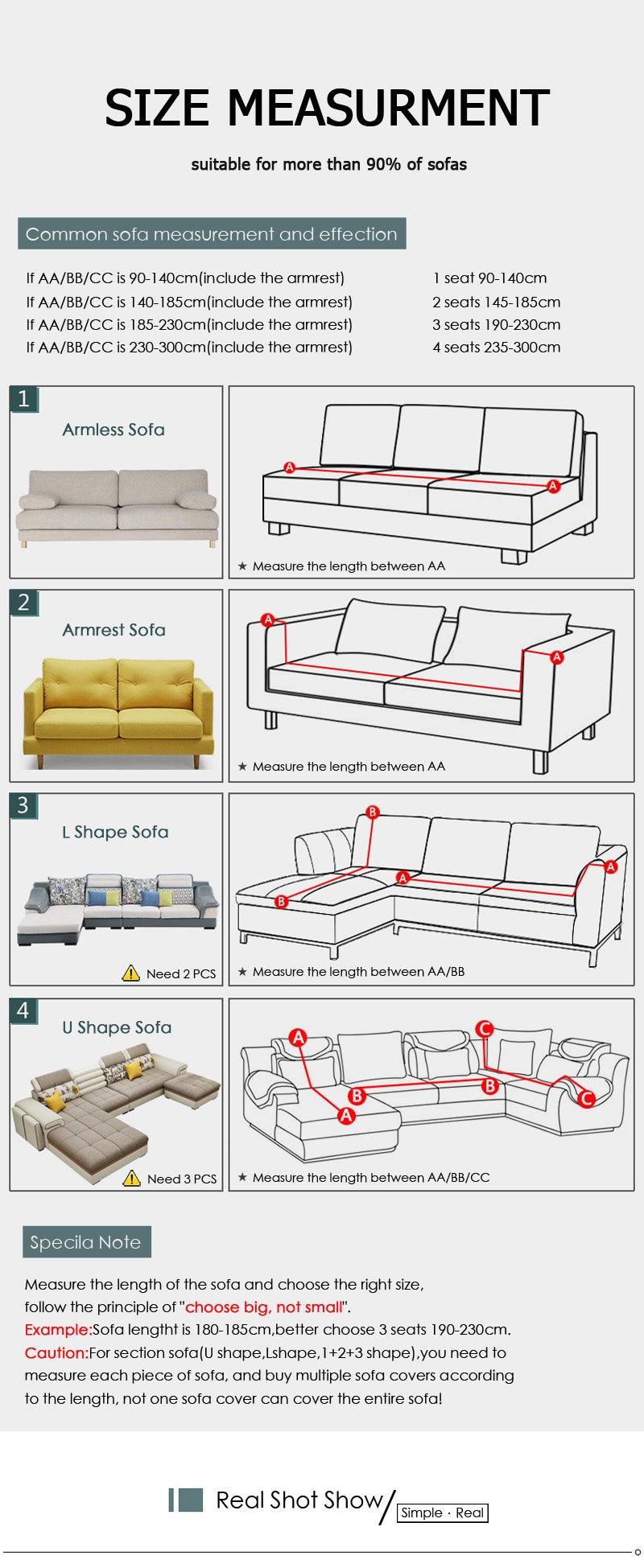 Stretchable Couch Covers