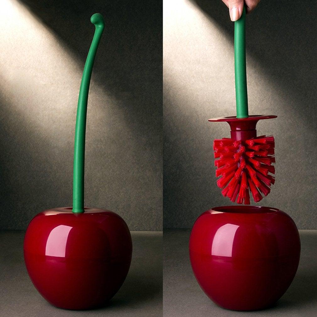 New Lovely Cherry Shape Lavatory Brush