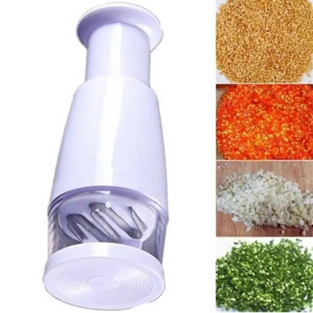 White Kitchen Slicer  Food Chopper